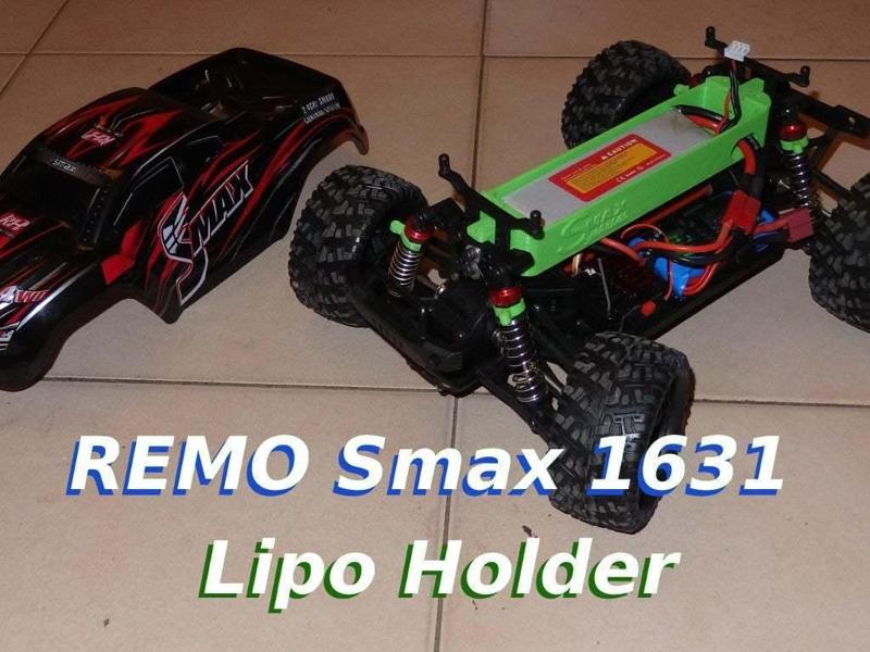 Remo Smax 1631 Lipo Holder