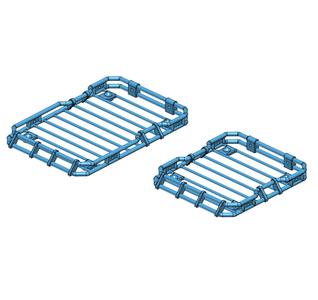 roof rack MN128 rubicon 1/12