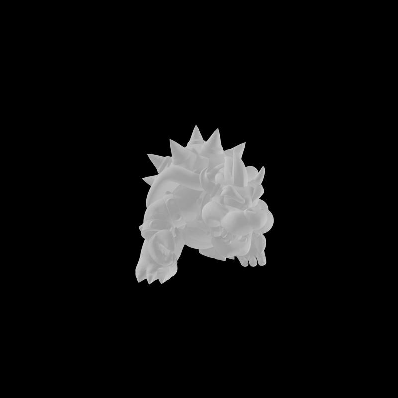 MARIO BOWSER STATUE 16