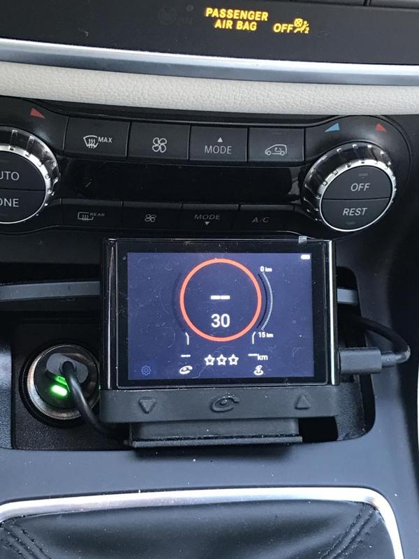 Coyote holder for Mercedes Class A, CLA, GLA