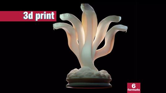 Hydra Snake Multi-Headed Serpent Statue
