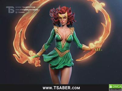 Jean Grey Classic Statue
