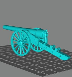 15MM ACW 30PDR PARROTT RIFLE late version