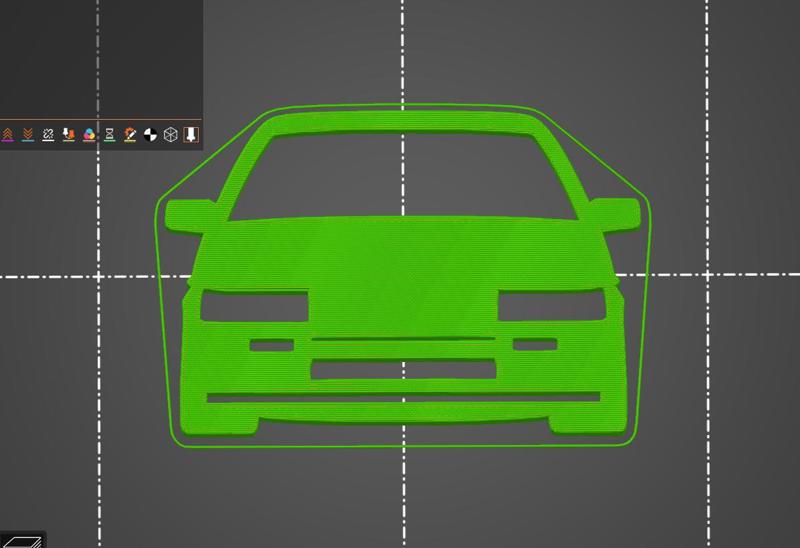 Toyota Corolla AE86 Toothpaste Squeezer