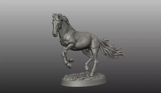 Horse pose 06