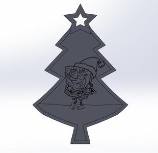 SpongeBob Christmas Ornament
