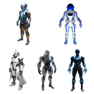 Sci-Fi Robot Warriors Collection