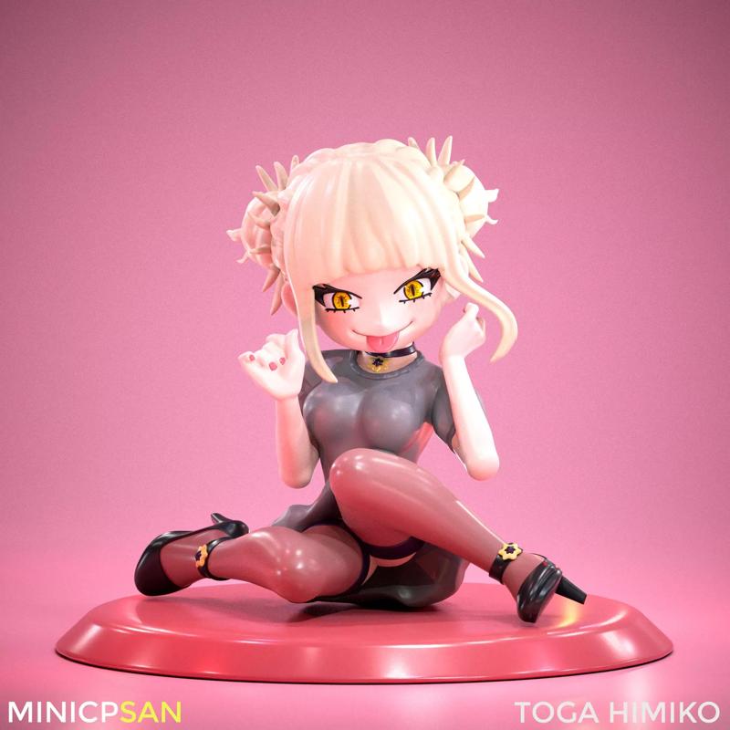 Himiko Toga - Naughty Grey Dress Outfit - My Hero Academia