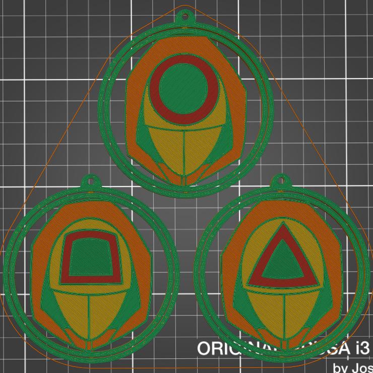 Bolas Navidad Squid Game