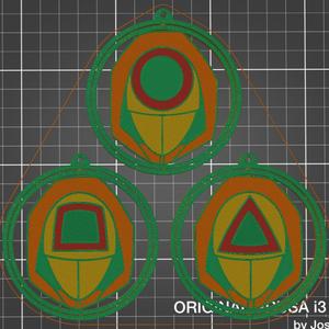 Bolas Navidad Squid Game