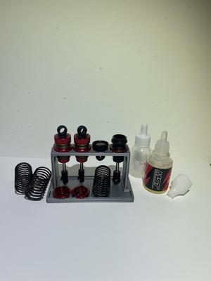 rc drift shock rebuild station 1/10
