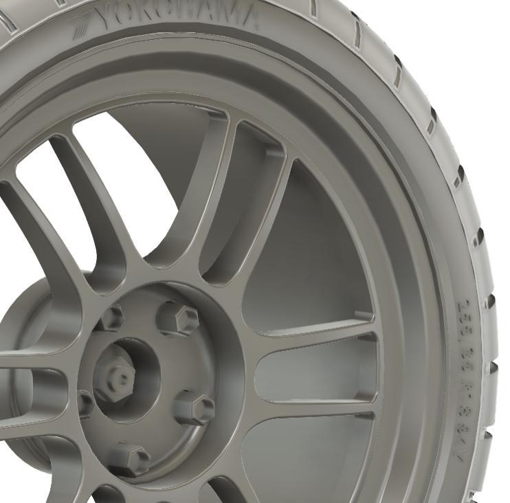 1/24 18x8.5 Enkei RPF1 wheels