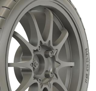 1/24 17x7.5 F1 Rays CE28N-plus SL wheels
