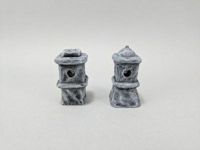 28mm Stone Lanterns (Toro)