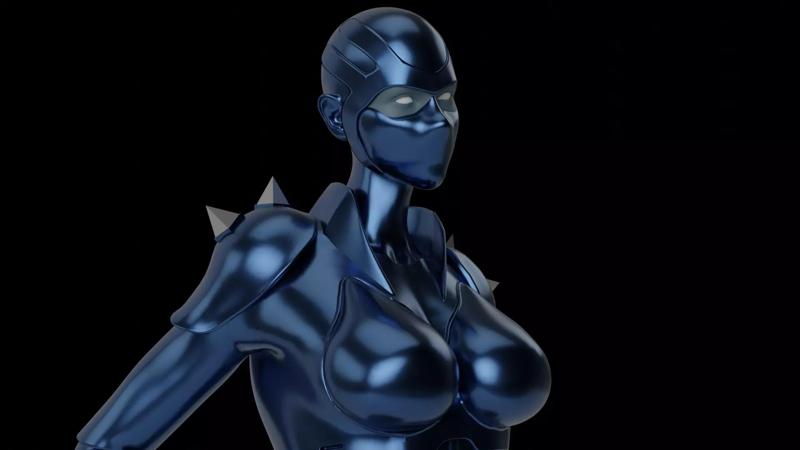 LADY ARMANOID  FAN ART