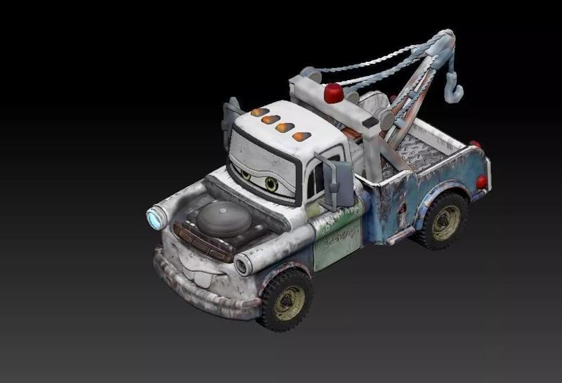 Tow Mater CARS 3D model