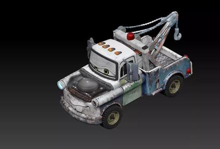 Tow Mater CARS 3D model