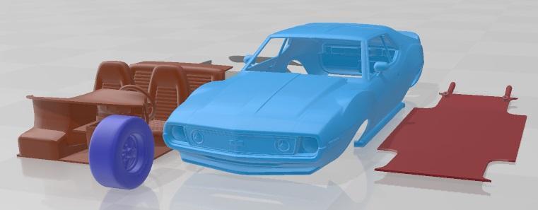 AMC AMX SST 1973 Printable Car