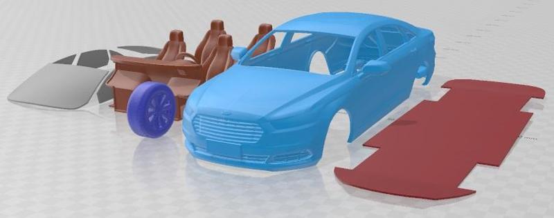 Ford Taurus CN Spec 2016 Printable Car