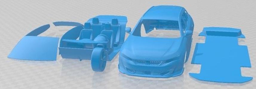 Peugeot 508 SW PSE 2021 Printable Car