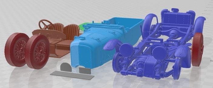 Bentley 45 Blower 1929 Printable Car