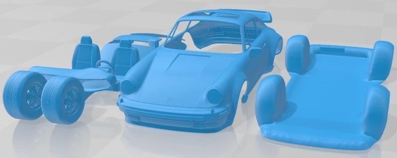 Porsche 911 930 Turbo 1975 Printable Car