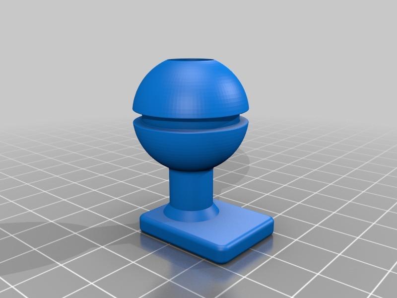 1'' camera arm ball adapter