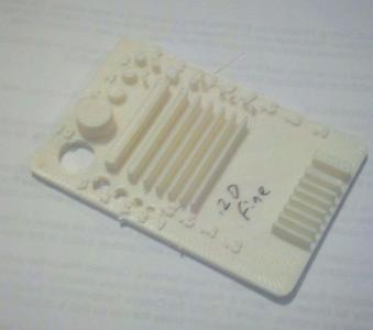 Printer Resolution Test Plates