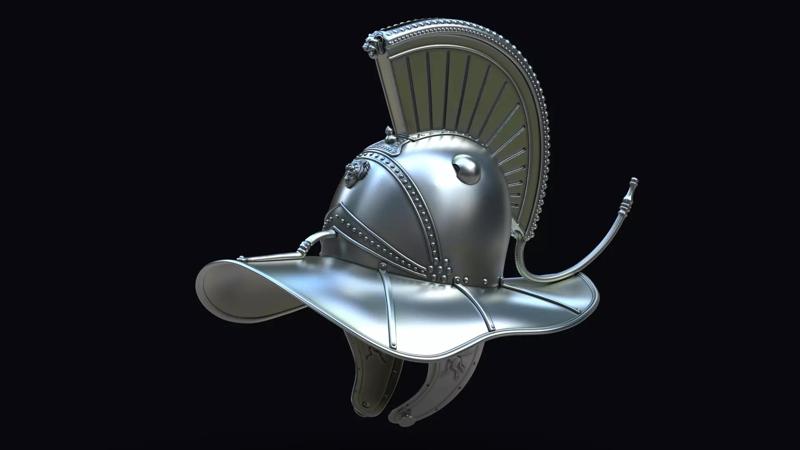 Hoplomachus gladiator helmet