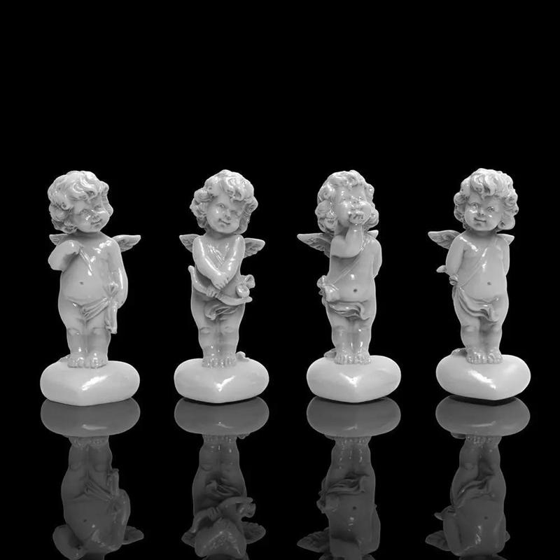 3D Model of Four Little Angels angel guardian-angel