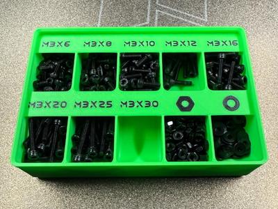 M3 Screw Gridfinity Bin 2x3x4