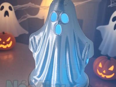 Draped Light-Up Ghost