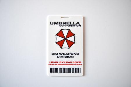 Umbrella Corporation Identification Card