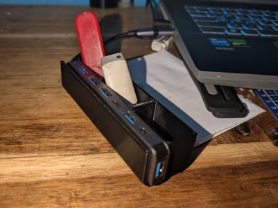 usb hub holder