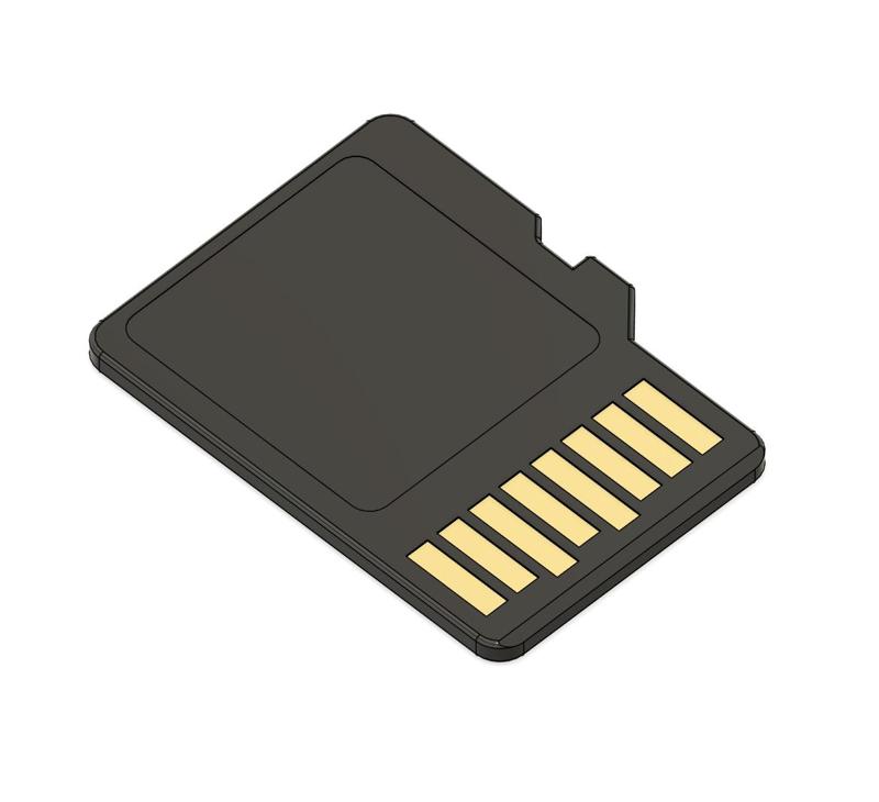 Giant SD Card about 8in (SOLID)