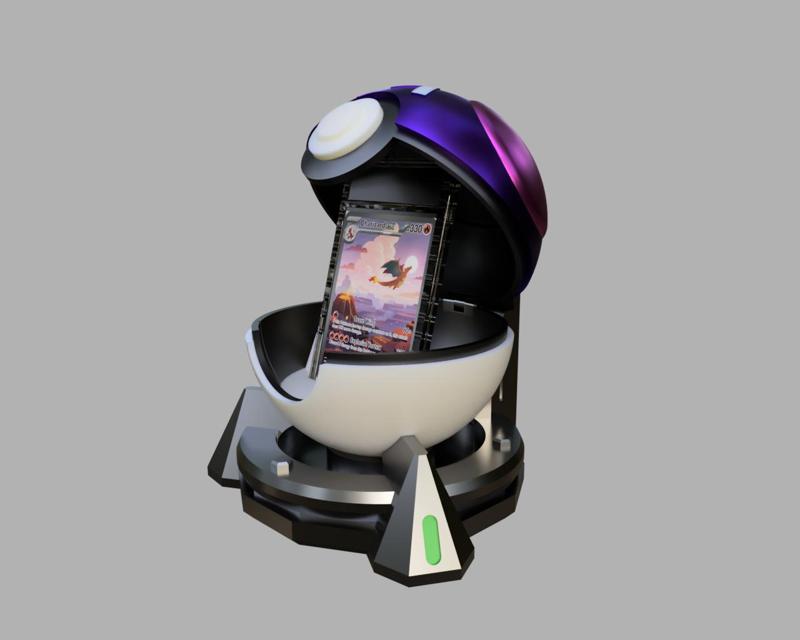 Master ball card display - Pokemon