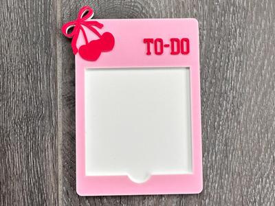 Cherry Post it Holder