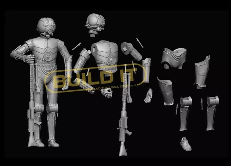 4LOM full size Star Wars statue droid