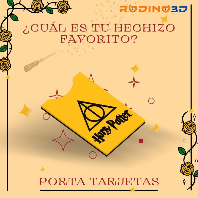 HARRY POTTER DEATHLY HALLOWS CARD HOLDER - HARRY POTTER DEATHLY HALLOWS CARD HOLDER