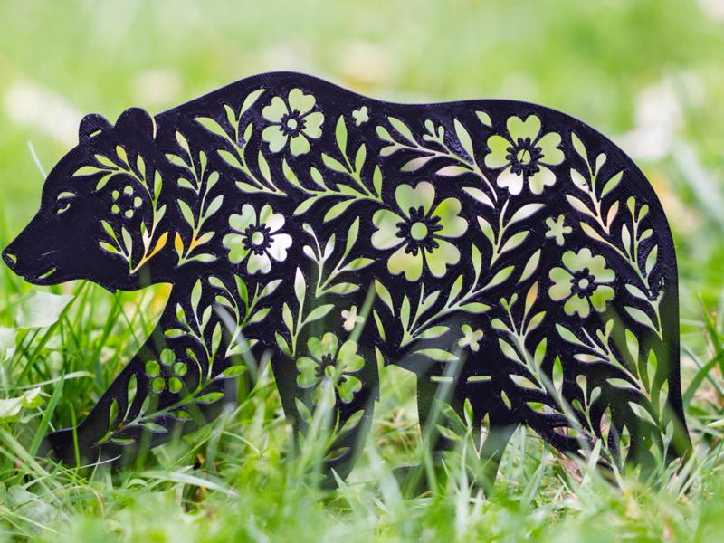Bear decoration house garden decor