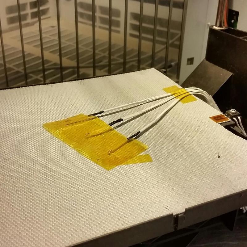 Da Vinci 1.0a replacement for bed thermistor 