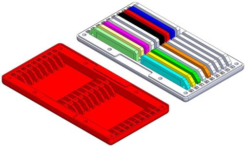 SAMPLE FILAMENT CARD BOX