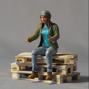 Aneta [A]  1/14th Scale Driver Figure for RC Trucks