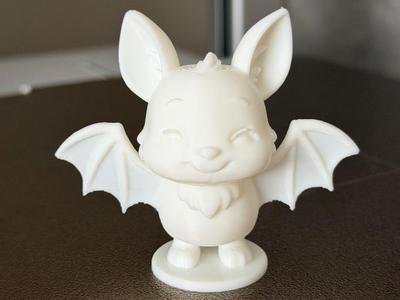 Cute Halloween Cartoon Bat Figurine