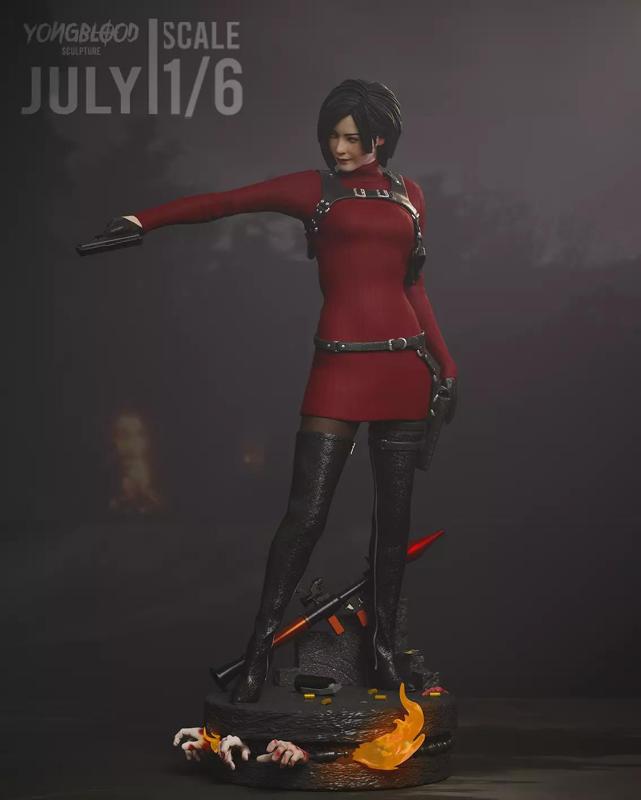 Ada Wong STL - Yongblood Sclupture