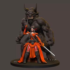 Bella and Beast Warrior