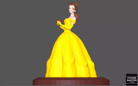 BELLE PRINCESS 2 STATUE BEAUTY AND THE BEAST DISNEY ANIME