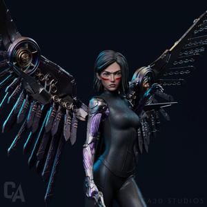 Alita Battle Angel 3D Print