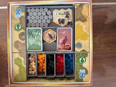 Kingdom Builder Organizer incl. Nomads Expansion