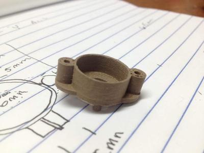 XYZ Da Vinci 1.0 Y axis bearing holder